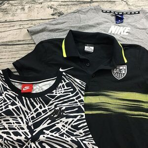 Nike Womens Tank Top Tee Polo Shirt Size M‎ Medium Soccer Swoosh Lot of 3